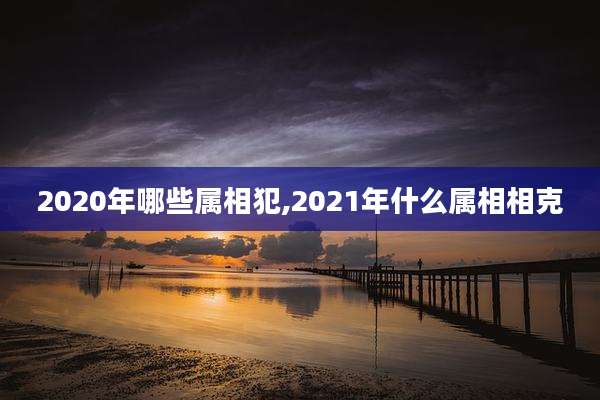 2020年哪些属相犯,2021年什么属相相克