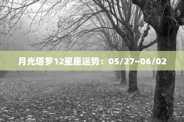 月光塔罗12星座运势:05/27~06/02