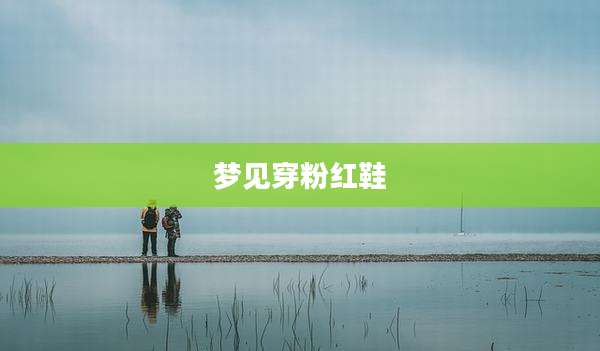 梦见穿粉红鞋