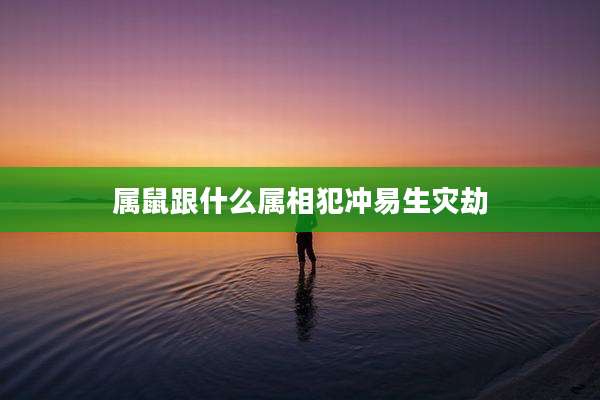 属鼠跟什么属相犯冲易生灾劫