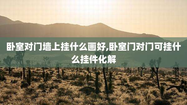 卧室对门墙上挂什么画好,卧室门对门可挂什么挂件化解
