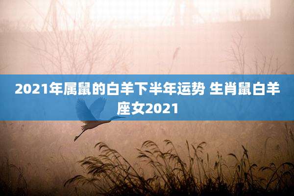 2021年属鼠的白羊下半年运势 生肖鼠白羊座女2021