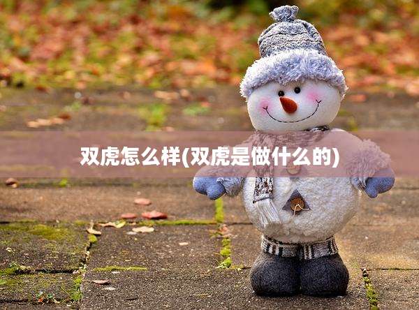 双虎怎么样(双虎是做什么的)