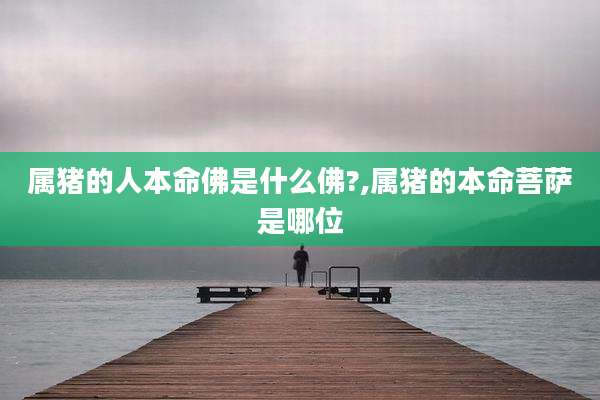 属猪的人本命佛是什么佛?,属猪的本命菩萨是哪位