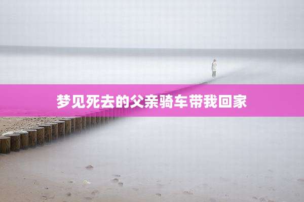 梦见死去的父亲骑车带我回家