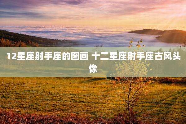 12星座射手座的图画 十二星座射手座古风头像