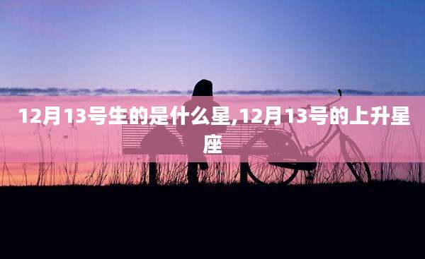 12月13号生的是什么星,12月13号的上升星座