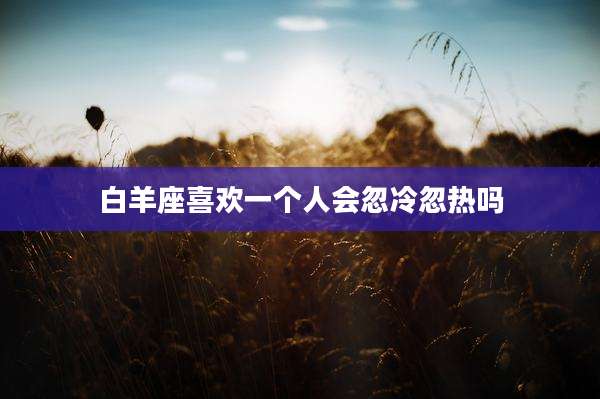 白羊座喜欢一个人会忽冷忽热吗