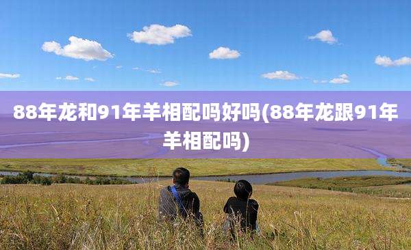 88年龙和91年羊相配吗好吗(88年龙跟91年羊相配吗)