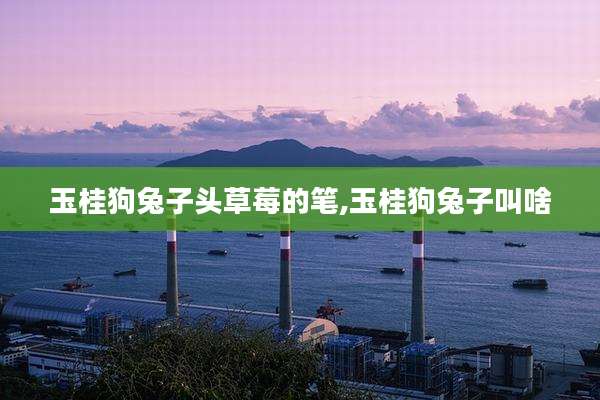 玉桂狗兔子头草莓的笔,玉桂狗兔子叫啥