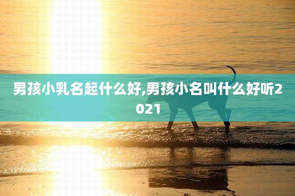 男孩小乳名起什么好,男孩小名叫什么好听2021