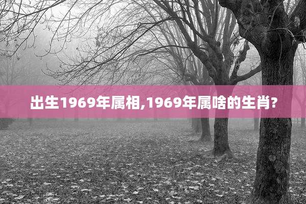 出生1969年属相,1969年属啥的生肖?