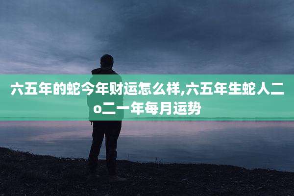 六五年的蛇今年财运怎么样,六五年生蛇人二o二一年每月运势