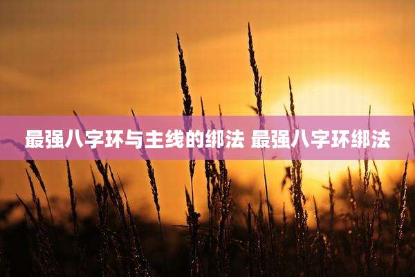 最强八字环与主线的绑法 最强八字环绑法