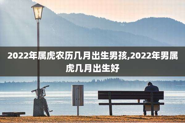 2022年属虎农历几月出生男孩,2022年男属虎几月出生好