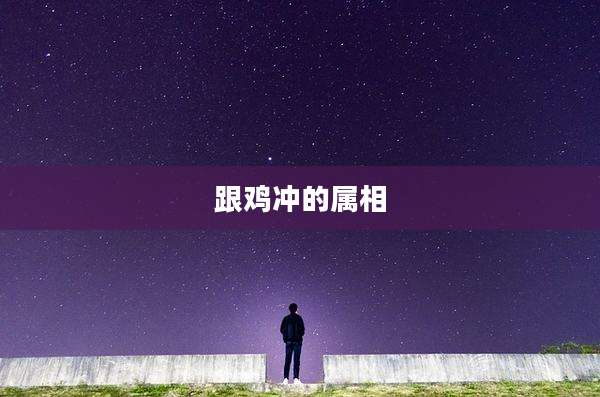 跟鸡冲的属相