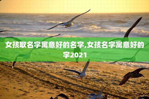 女孩取名字寓意好的名字,女孩名字寓意好的字2021