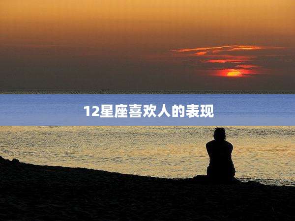 12星座喜欢人的表现