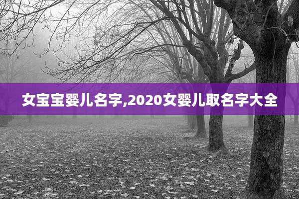 女宝宝婴儿名字,2020女婴儿取名字大全