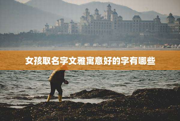女孩取名字文雅寓意好的字有哪些