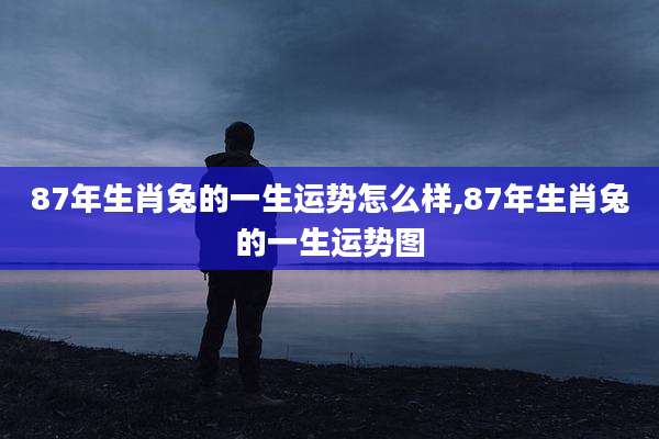87年生肖兔的一生运势怎么样,87年生肖兔的一生运势图