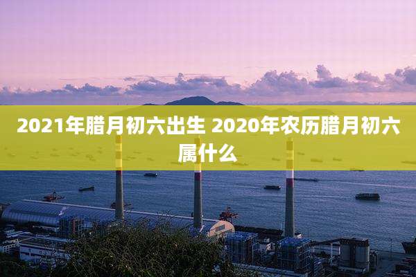 2021年腊月初六出生 2020年农历腊月初六属什么
