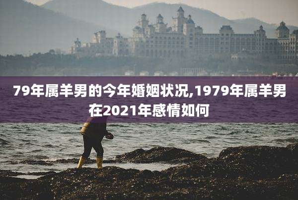 79年属羊男的今年婚姻状况,1979年属羊男在2021年感情如何