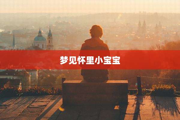 梦见怀里小宝宝