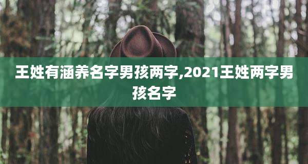王姓有涵养名字男孩两字,2021王姓两字男孩名字