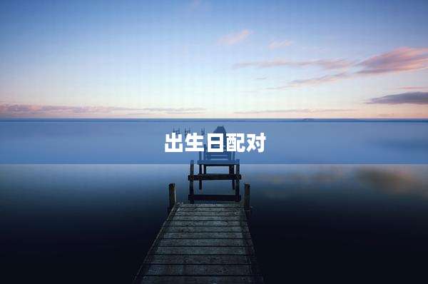 出生日配对