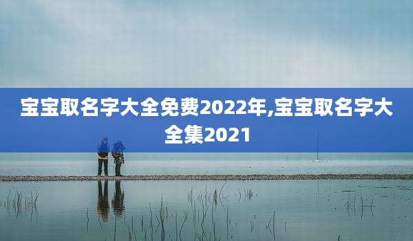 宝宝取名字大全免费2022年,宝宝取名字大全集2021
