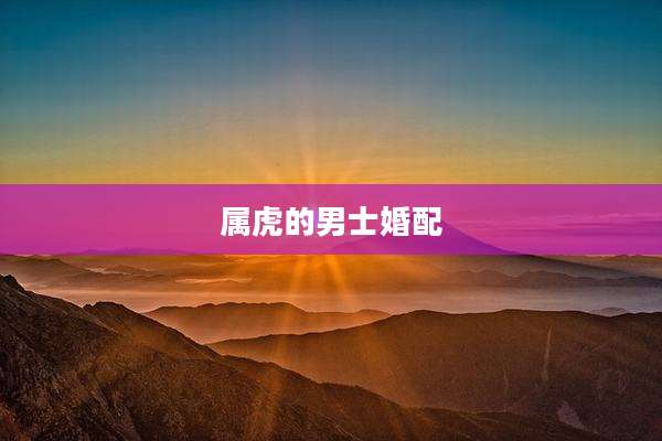 属虎的男士婚配
