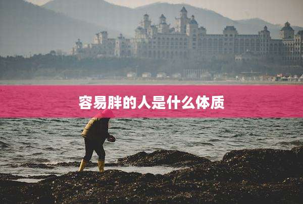 容易胖的人是什么体质