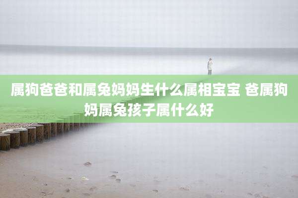 属狗爸爸和属兔妈妈生什么属相宝宝 爸属狗妈属兔孩子属什么好