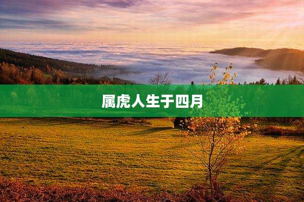 属虎人生于四月