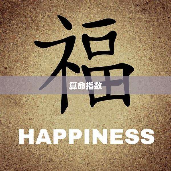 算命指数