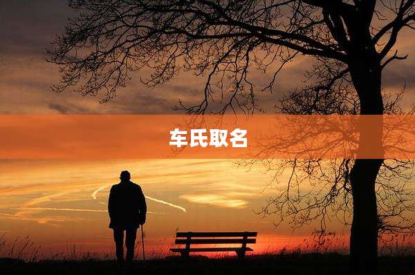 车氏取名