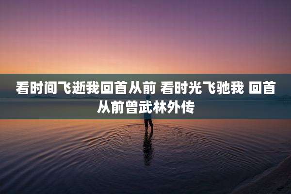 看时间飞逝我回首从前 看时光飞驰我 回首从前曾武林外传