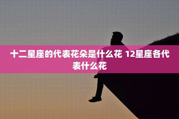 十二星座的代表花朵是什么花 12星座各代表什么花