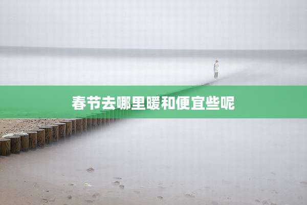 春节去哪里暖和便宜些呢