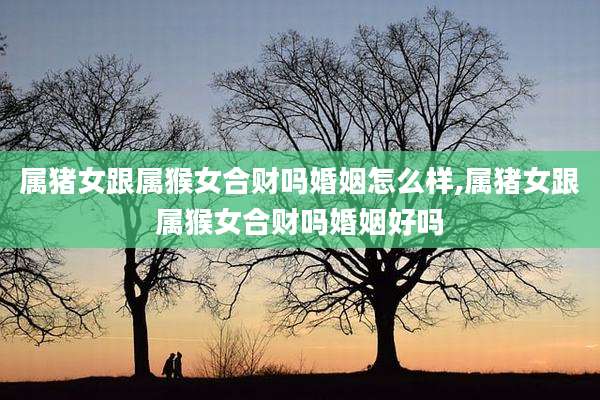 属猪女跟属猴女合财吗婚姻怎么样,属猪女跟属猴女合财吗婚姻好吗
