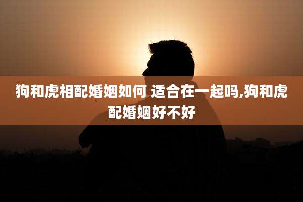 狗和虎相配婚姻如何 适合在一起吗,狗和虎配婚姻好不好