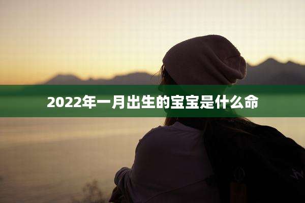2022年一月出生的宝宝是什么命