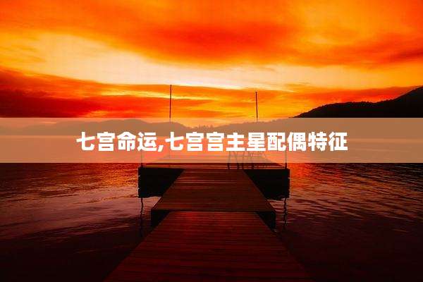 七宫命运,七宫宫主星配偶特征