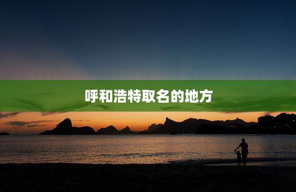 呼和浩特取名的地方