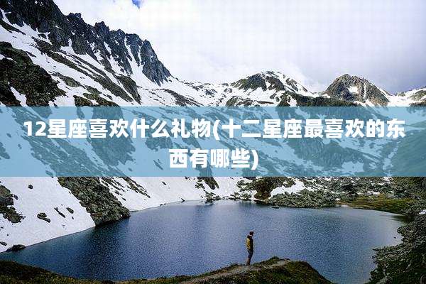 12星座喜欢什么礼物(十二星座最喜欢的东西有哪些)