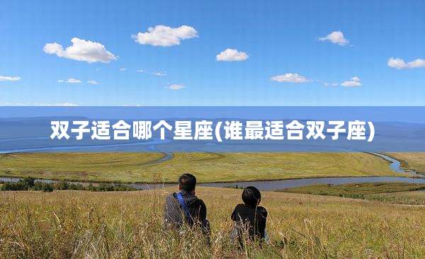 双子适合哪个星座(谁最适合双子座)