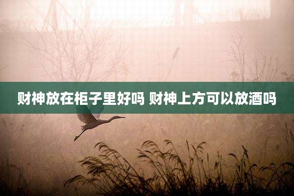 财神放在柜子里好吗 财神上方可以放酒吗