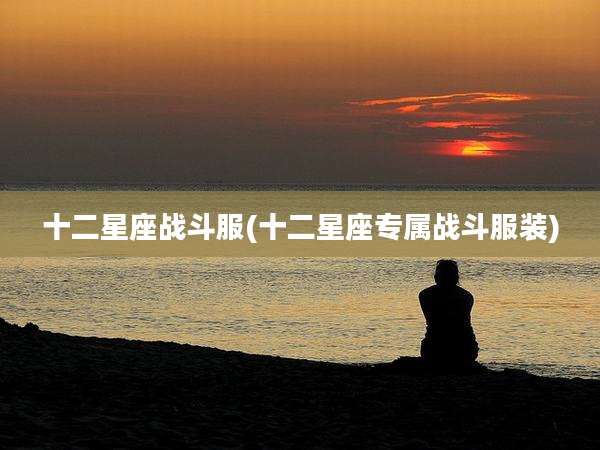 十二星座战斗服(十二星座专属战斗服装)
