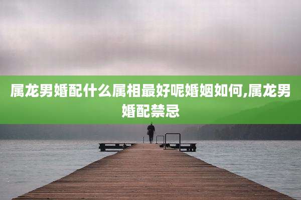 属龙男婚配什么属相最好呢婚姻如何,属龙男婚配禁忌